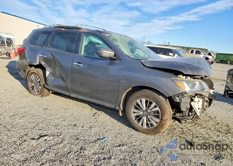 2019 Nissan Pathfinder S z USA, uszkodzony, nr VIN 5N1DR2MN2KC590207